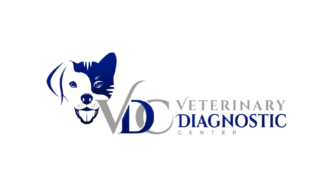 Logo oficial del Veterinary Diagnostic Center, hospital especializado en diagnóstico por imagen veterinario